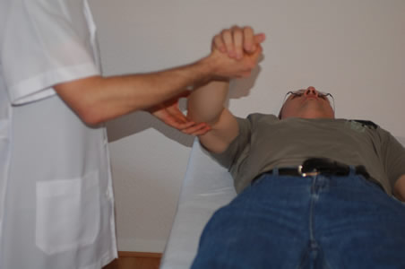 Marcos performing Polarity therapy
